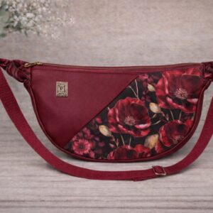 Léna Crossbody(burgundi álom)